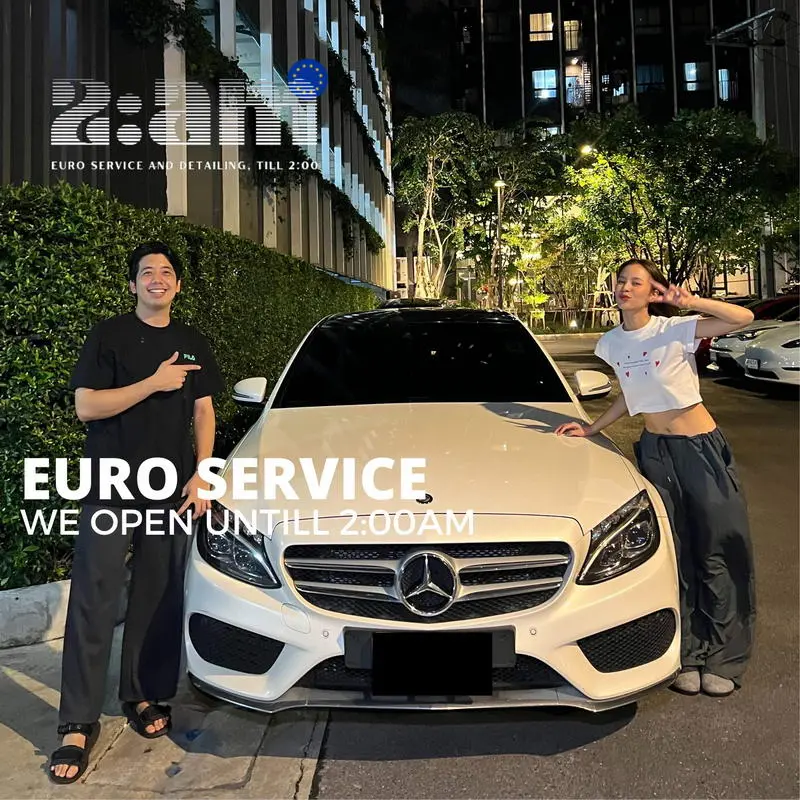 Mercedes-Benz เข้ารับบริการซ่อมและดูแลรถยุโรปที่ 2AM Euro Service
