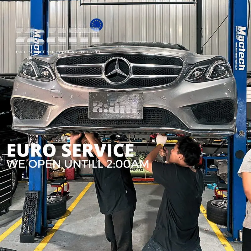 บริการตรวจเช็กและซ่อมช่วงล่าง Mercedes-Benz โดยช่าง 2AM Euro Service