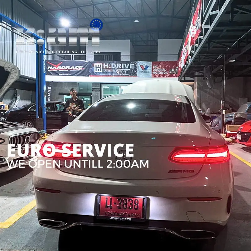 Mercedes-AMG เข้ารับบริการซ่อมและบำรุงรักษาที่ 2AM Euro Service