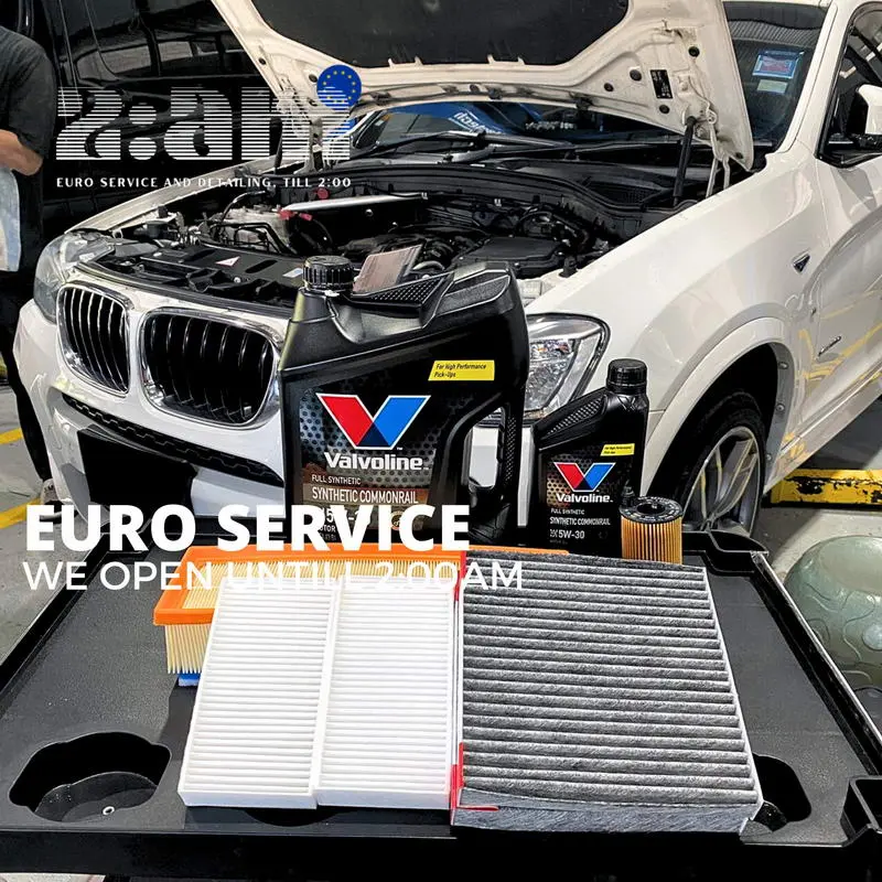 อะไหล่และน้ำยาสำหรับบำรุงรักษารถ BMW ที่ 2AM Euro Service