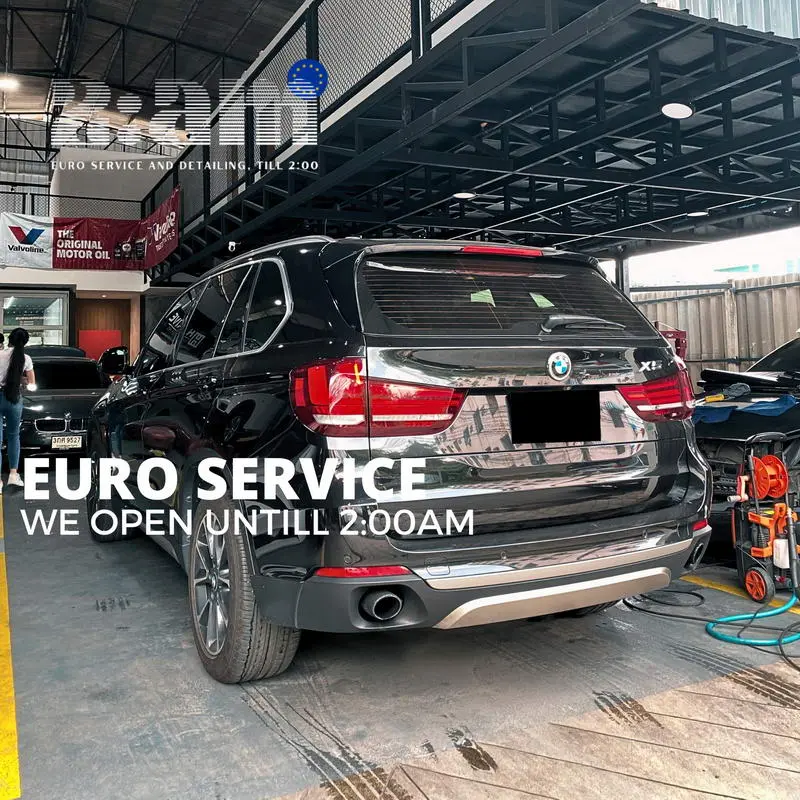 BMW X5 เข้ารับบริการตรวจเช็กและบำรุงรักษาที่ 2AM Euro Service