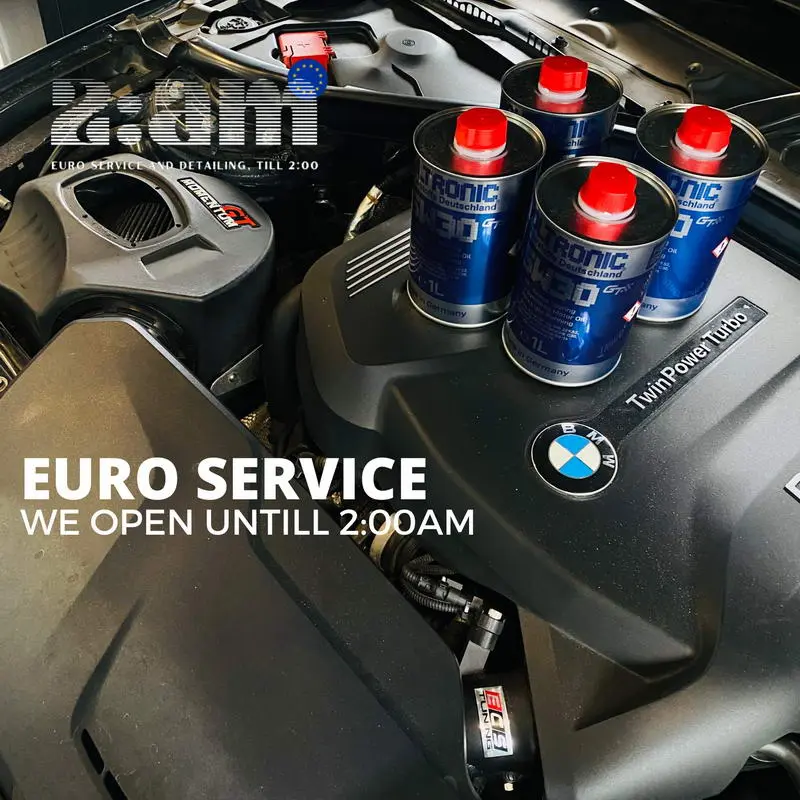 บริการดูแลเครื่องยนต์ BMW TwinPower Turbo และบำรุงรักษารถ BMW