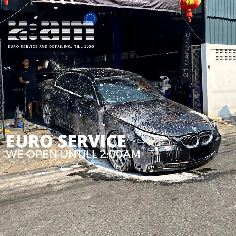 บริการล้างและดูแลรถ BMW โดย 2AM Euro Service
