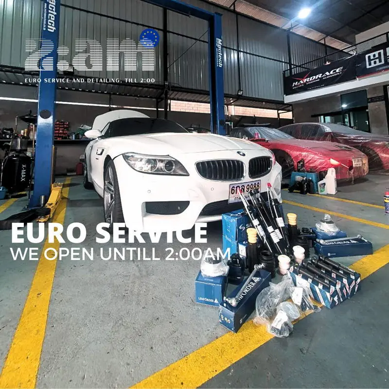 BMW เข้ารับบริการเปลี่ยนอะไหล่และบำรุงรักษาที่ 2AM Euro Service